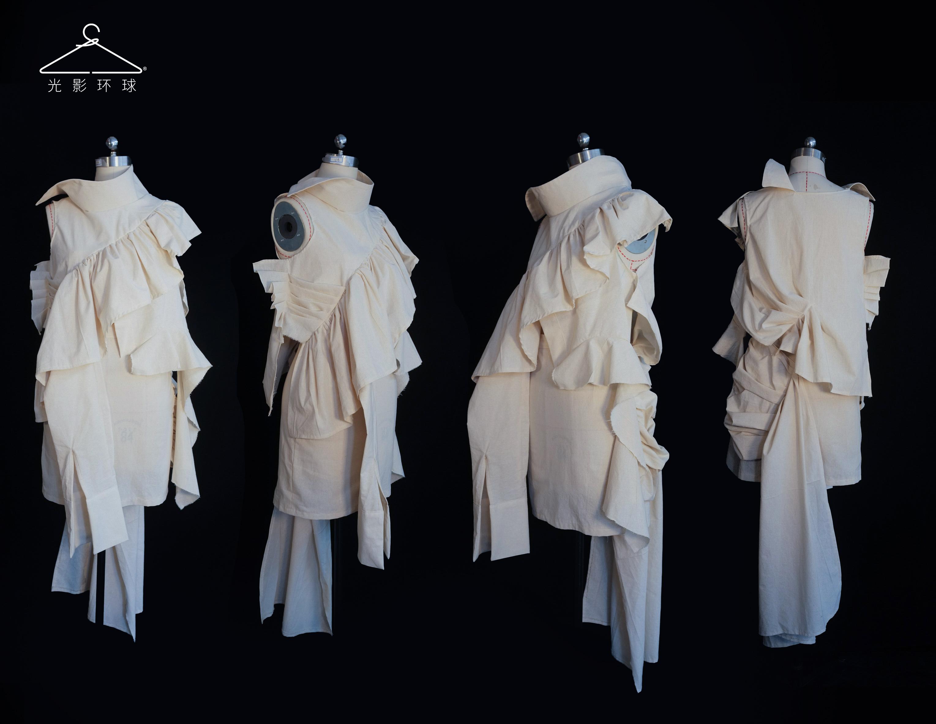 光影环球师生立裁展│第五届白坯布时尚之旅