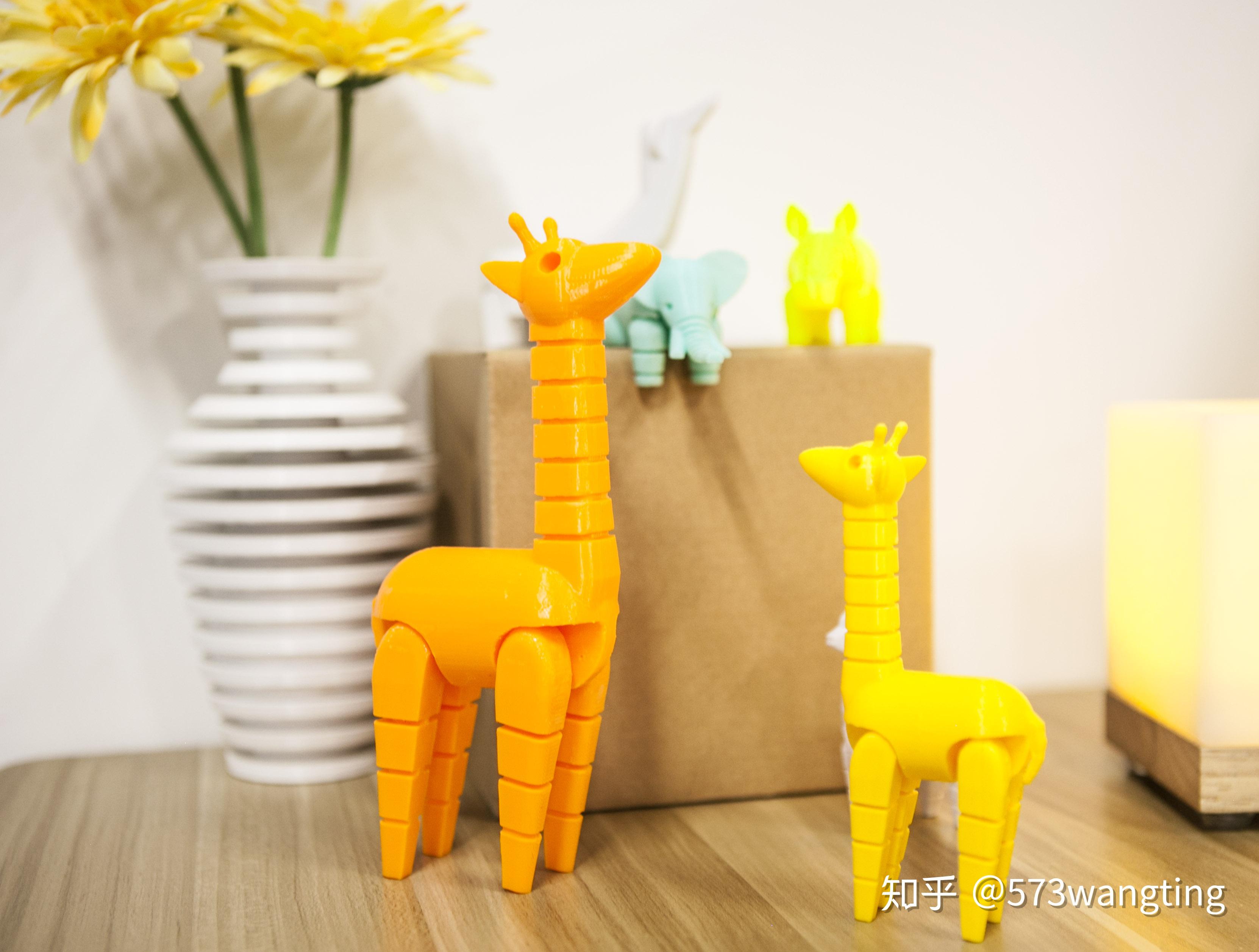 3d打印分享一组可爱佛系的小动物