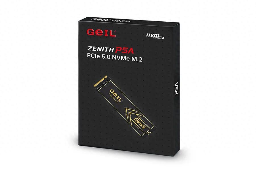 全设备适配PCIe5.0固态硬盘——GeIL金邦P5A