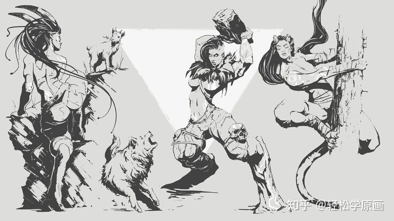 新手必看迅速提高一个档次的原画设计技巧