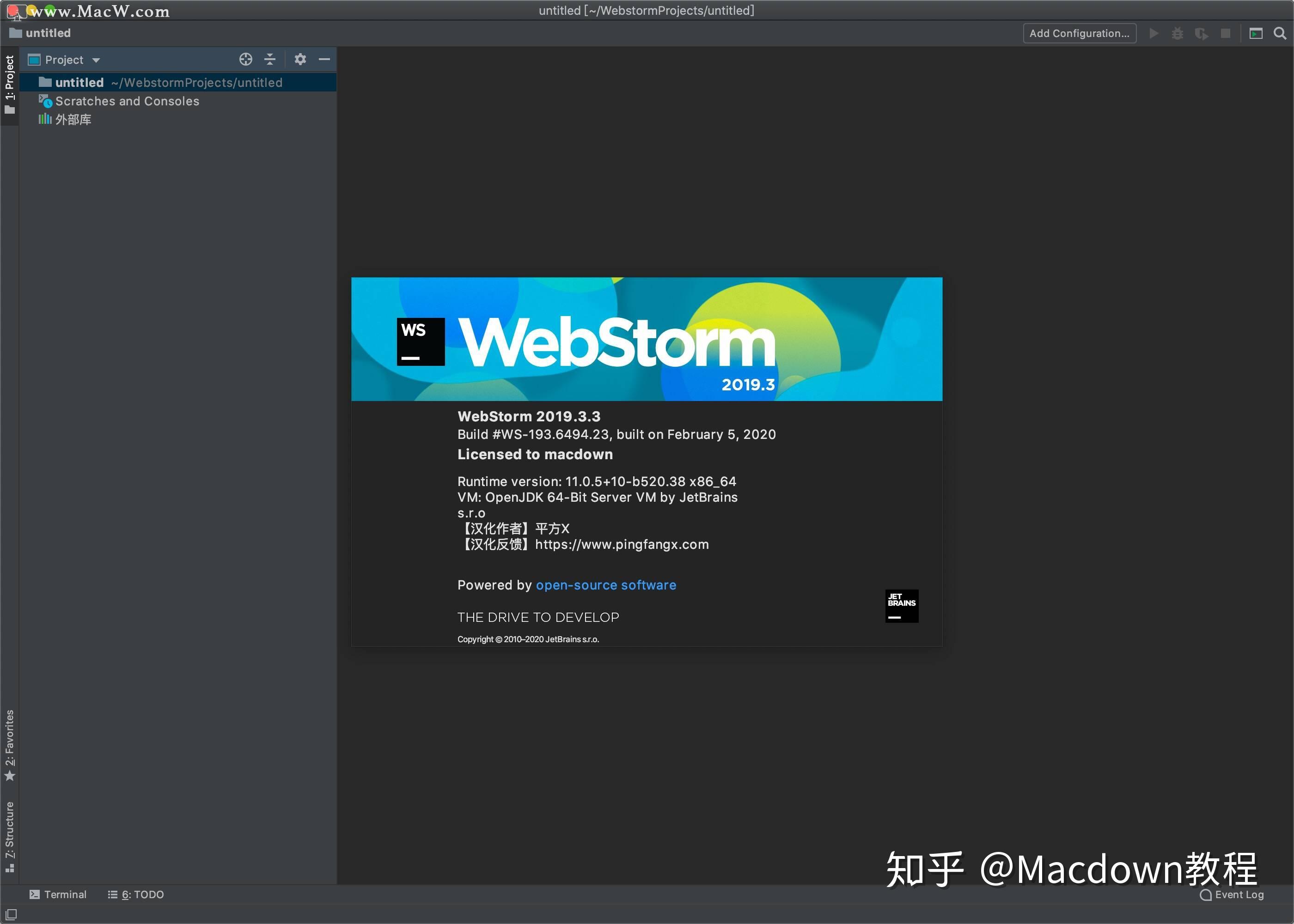JetBrains WebStorm 2023.1.3 for mac download free