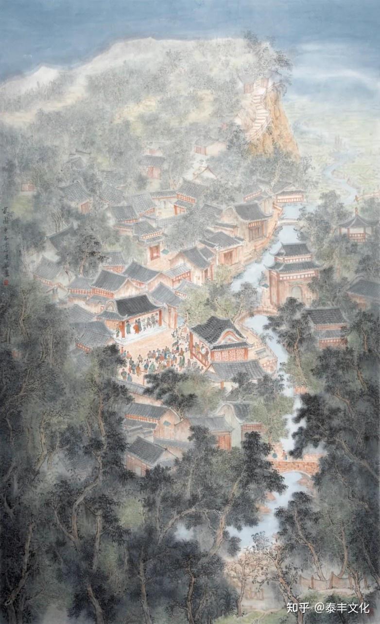 泰丰文化·国画名家丨石建华:水韵墨意绘山川 