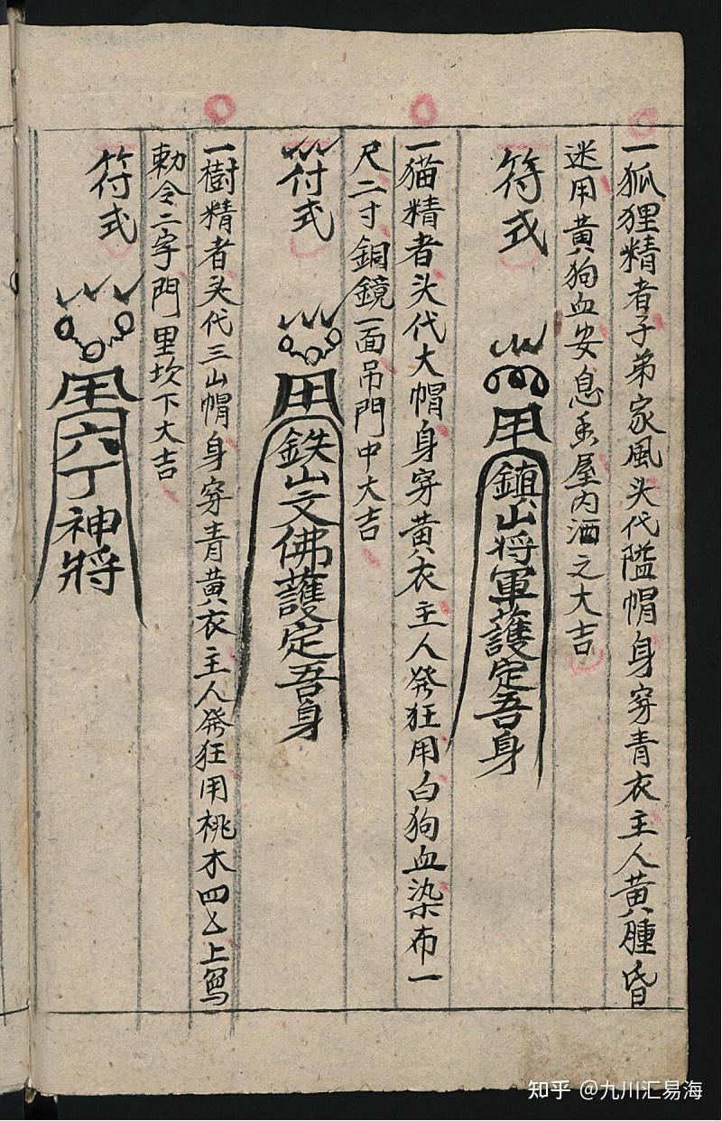 手抄《祝由十三科》