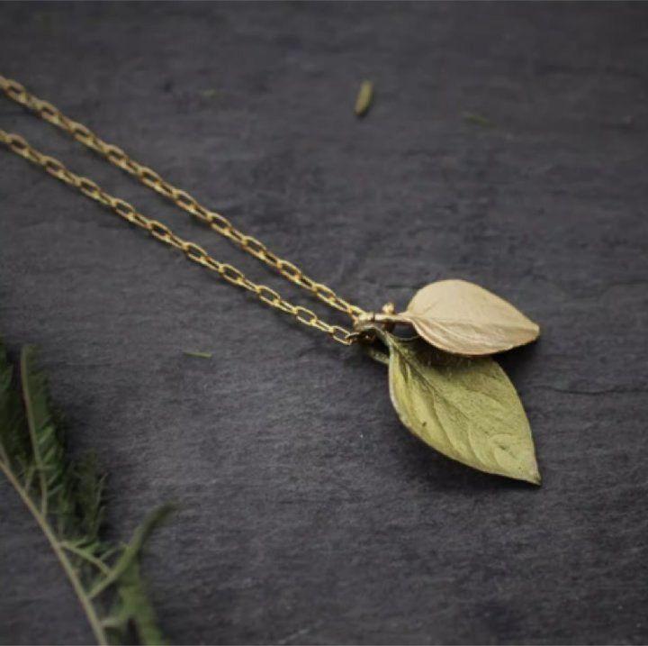 3,michael michaud罗勒叶项链