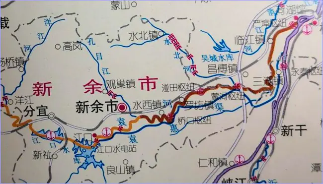 浩吉鐵路和粵贛運河