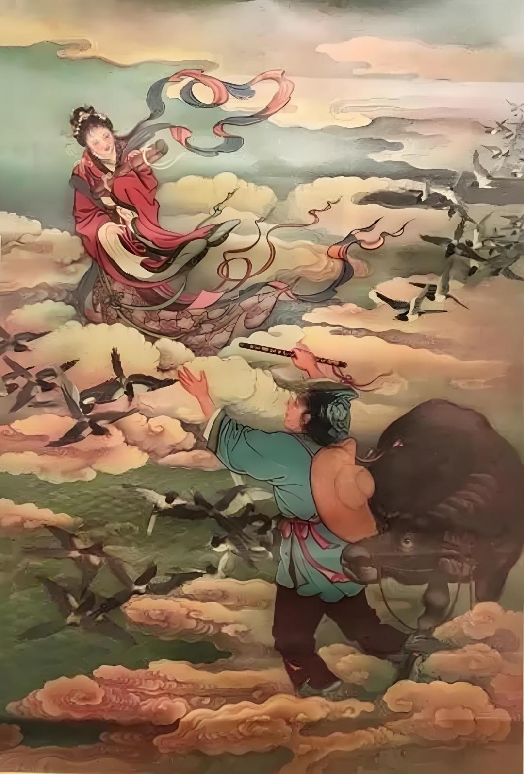 22幅老年画里的《牛郎织女》 - 知乎