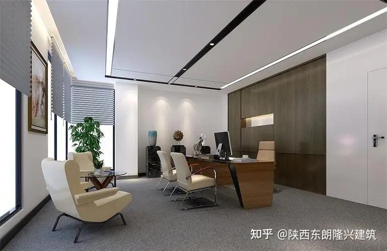 陕西集团办公室装修,共享办公室装修,写字楼装修,办公空间设计 - 知乎