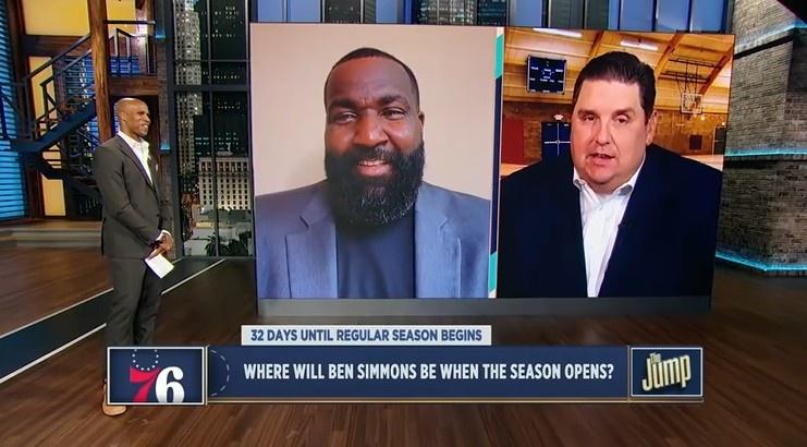 温胖揭幕战时本西可能还是76人但他会在la录制自己的跳投