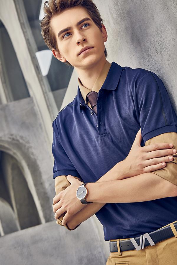 vk手表简约系列时尚单针设计孤独的享受