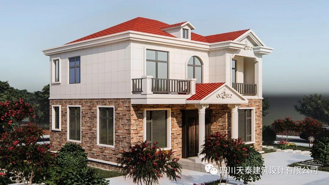 四川巴中南江何先生二层乡村别墅设计图纸 农村盖别墅建房图纸 - 知乎