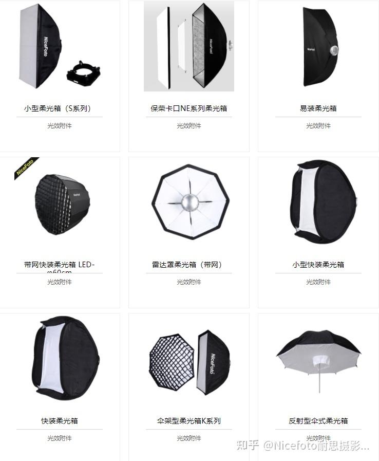 柔光箱都有哪些区别?如何选择?耐思君给你捋一捋(干货) - 知乎