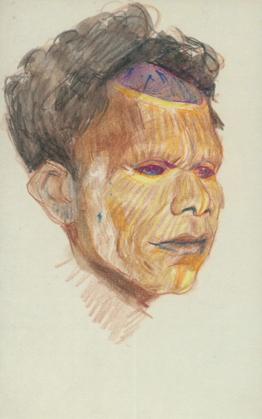 杨鸣山素描作品欣赏