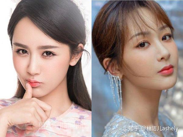 这些女明星都在靠 眉毛 整容 孙怡素颜丑上天 杨紫换眉如换脸 知乎