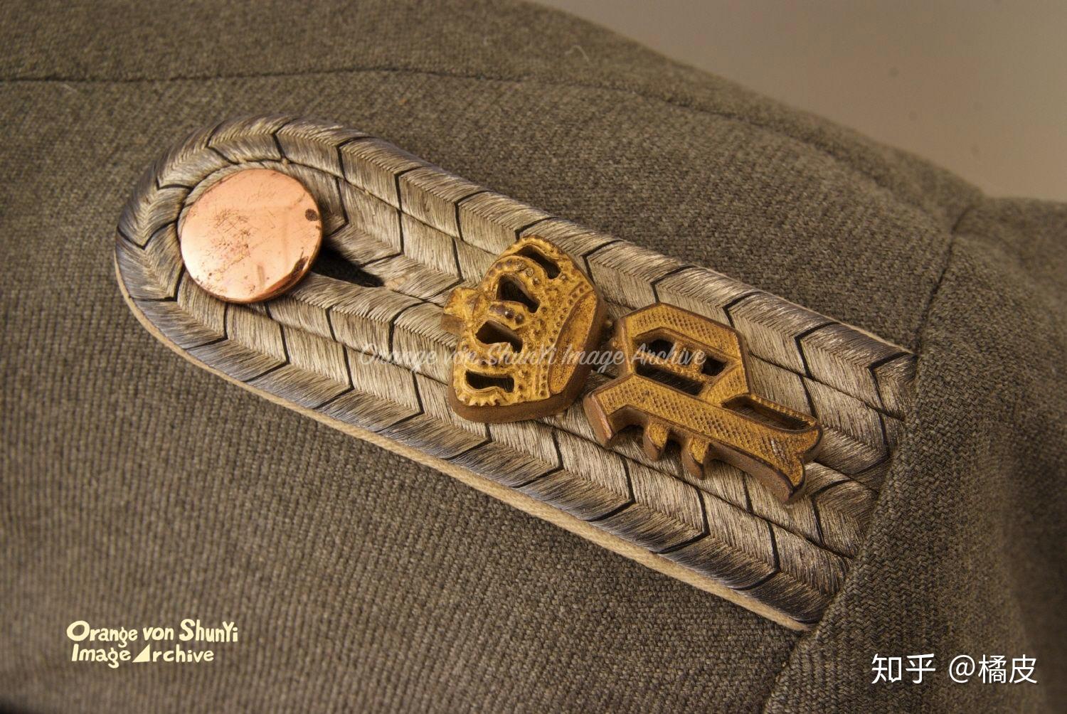 式kleiner rock,属于第91(奥尔登堡)步兵团的一名少尉;注意此时领章