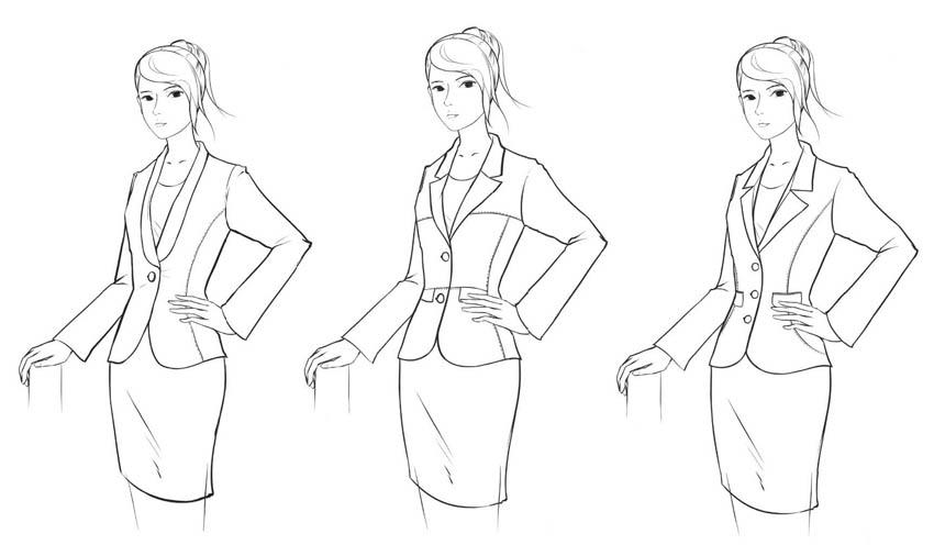 第一节 女西服概述 - 成衣制作工艺·女西服篇 - 知乎书店