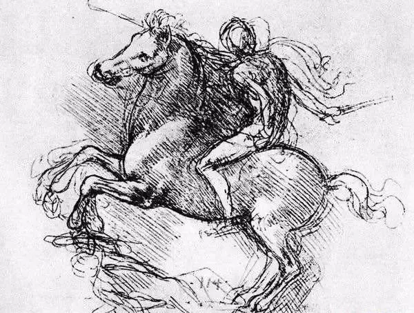 这位资助达·芬奇绘画的米兰大公曾抱怨, 十六年前达·芬奇就在设计铜