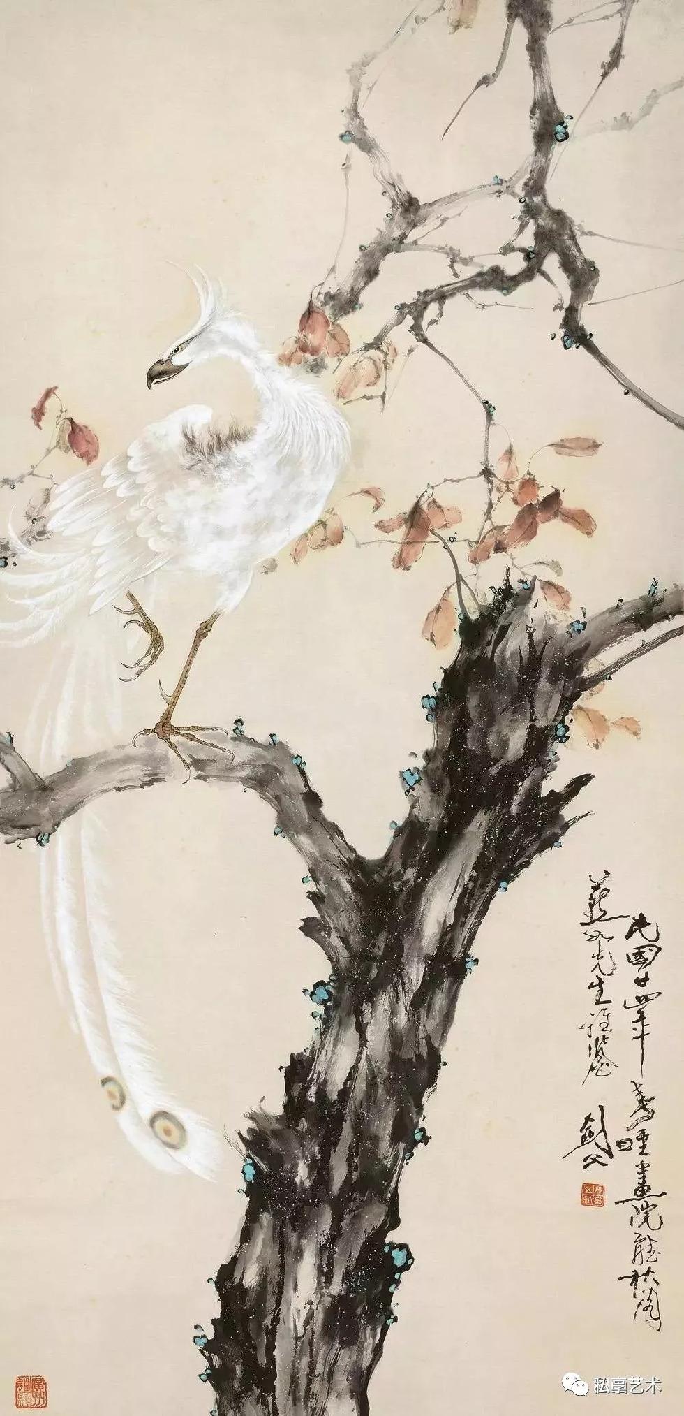 高劍父 花鳥圖 高剑父的花鸟画_中国_美术_绘画