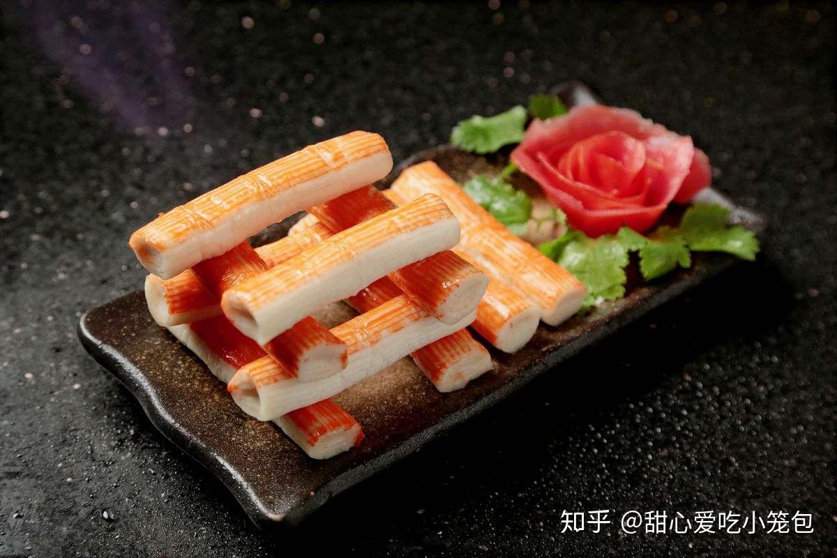 蟹柳即食蟹棒蟹足棒日式手撕模拟蟹肉寿司火锅食材大崎蟹柳500g-阿里巴巴