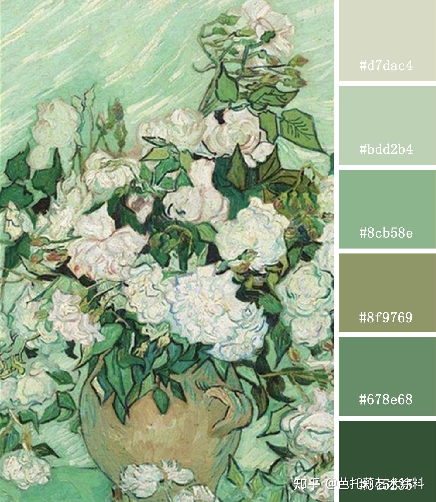 跟着名画学配色 - 知乎