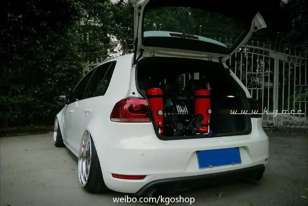我爱拍车当宽体成为一种时尚高尔夫6gti牛掰的宽体改装