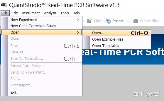 Openpcr File QuantStudio™ Real-Time PCR Software 软件简易使用教程 - 知乎