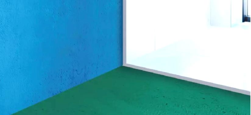 邻居家的防水都是蓝墙绿地