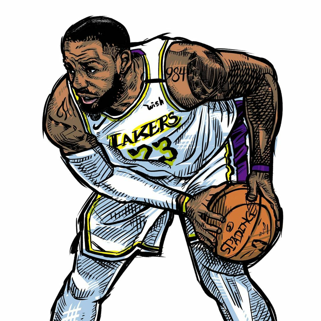 篮球壁纸爱不释手的篮球插画