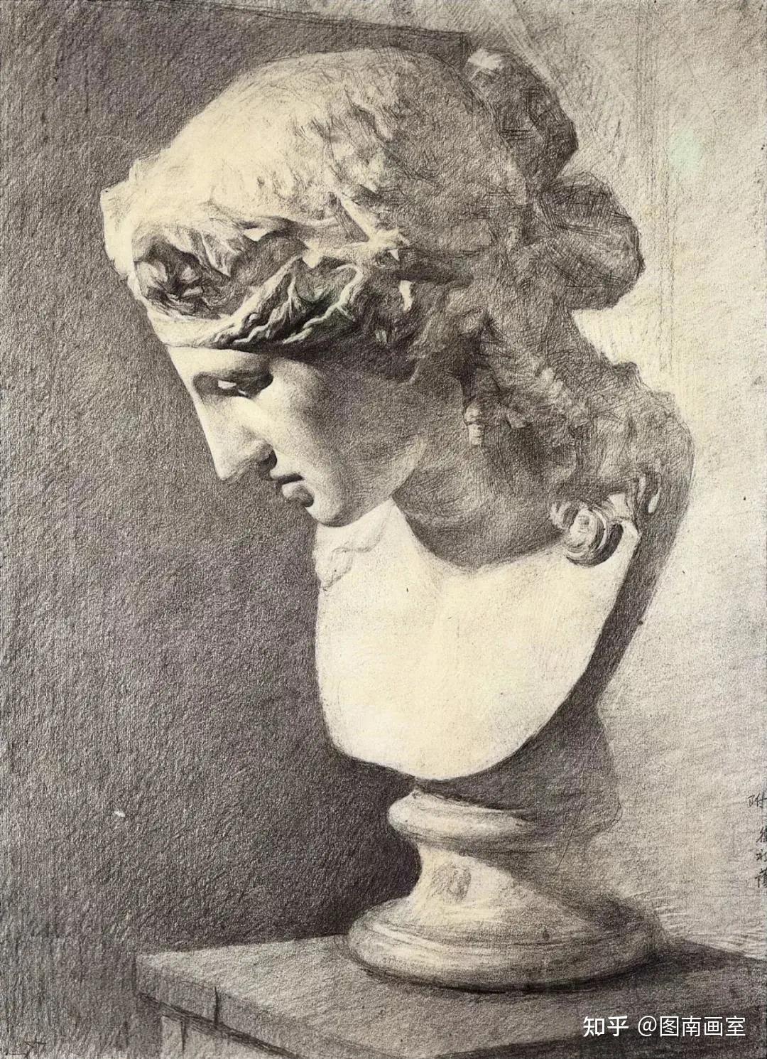 海量中央美术学院附中最新素描作品及历届经典作品欣赏