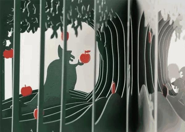 popupbook可爱的3d立体书