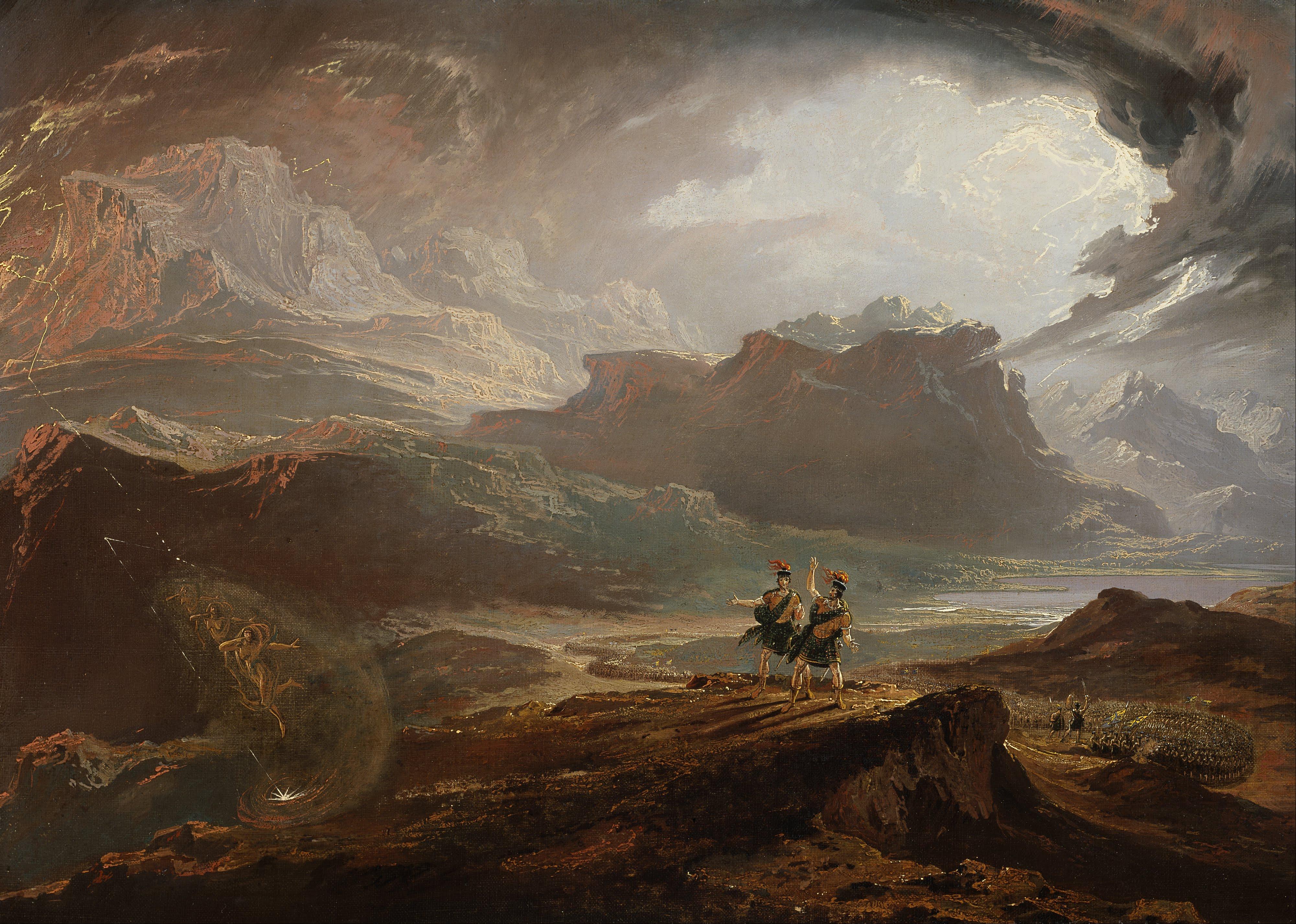 英国浪漫主义画家约翰·马丁作品分享 - 知乎