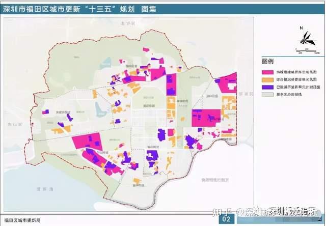 2020年全深圳10個區城市更新拆遷舊改規劃圖