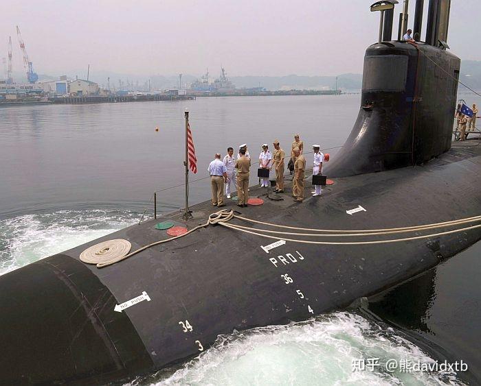 美国水下战力的金字塔尖海狼级核动力攻击潜艇