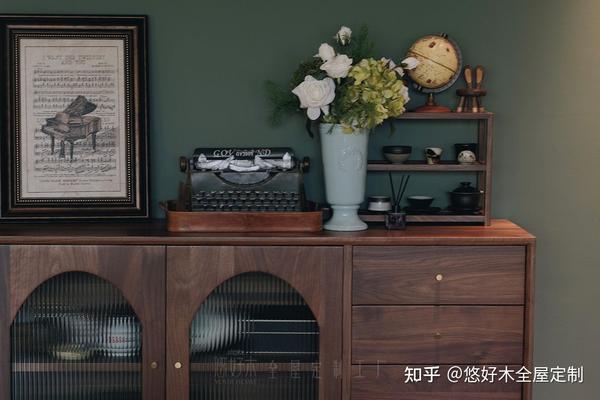 重庆嘉景湾实景案例·悠好木简约美式复古混搭实拍全屋定制 - 知乎
