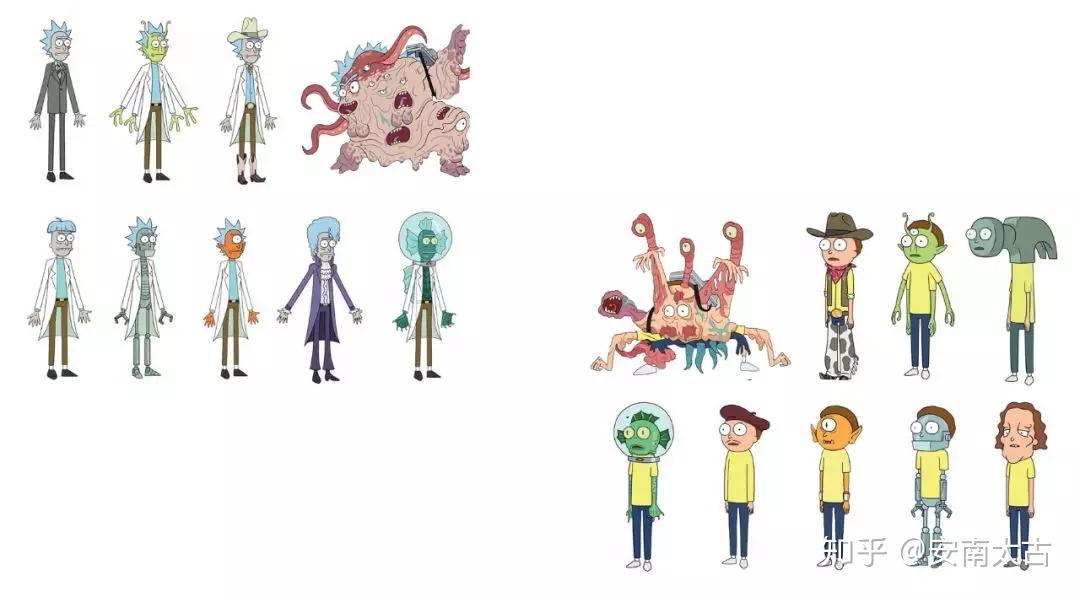 动漫宇宙的嘉年华瑞克和莫蒂