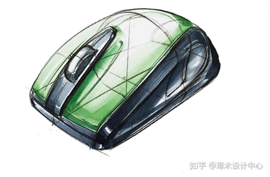 工业设计手绘考研基础教学·第一课:弧线的绘制