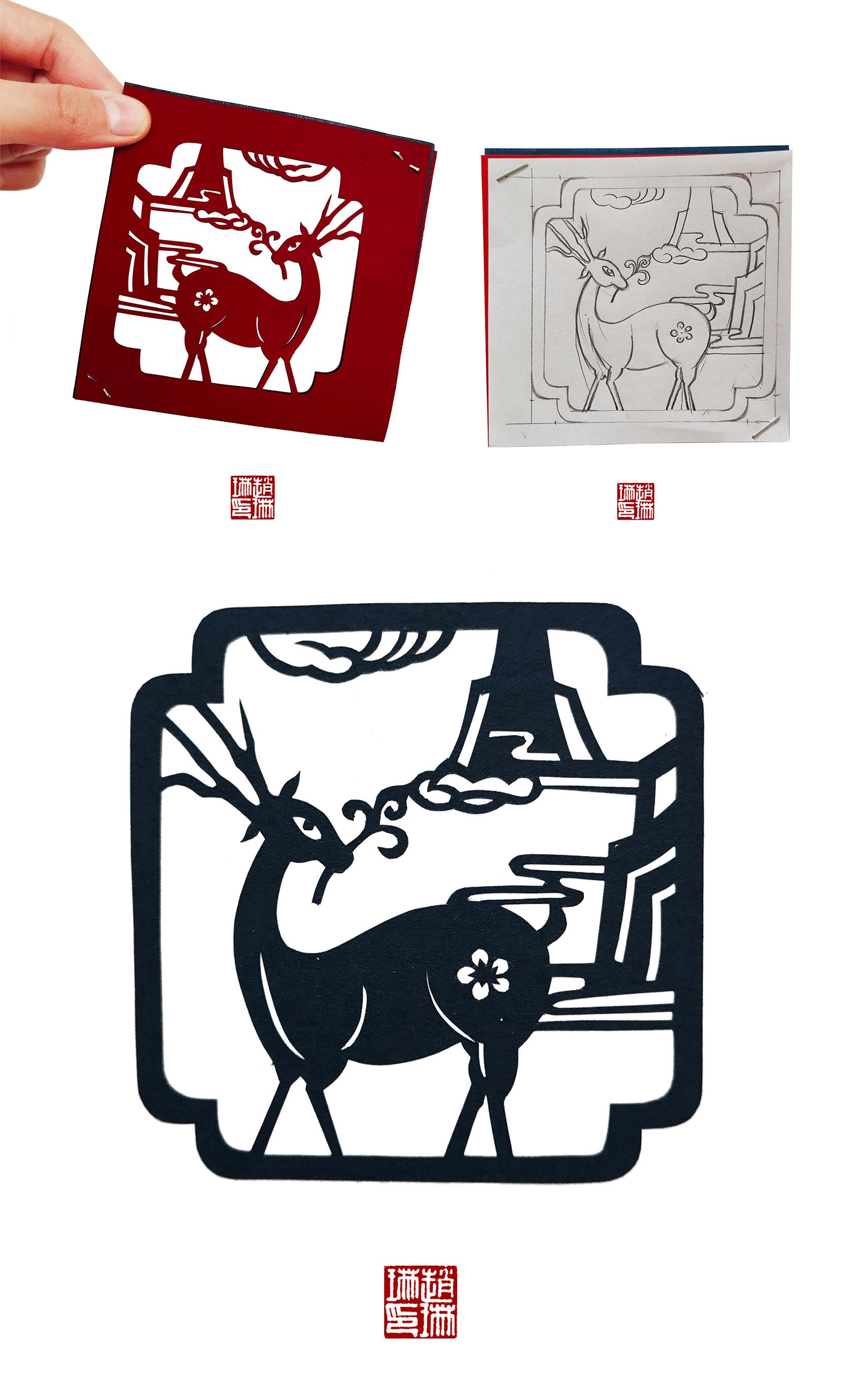 表达长寿的剪纸有哪些