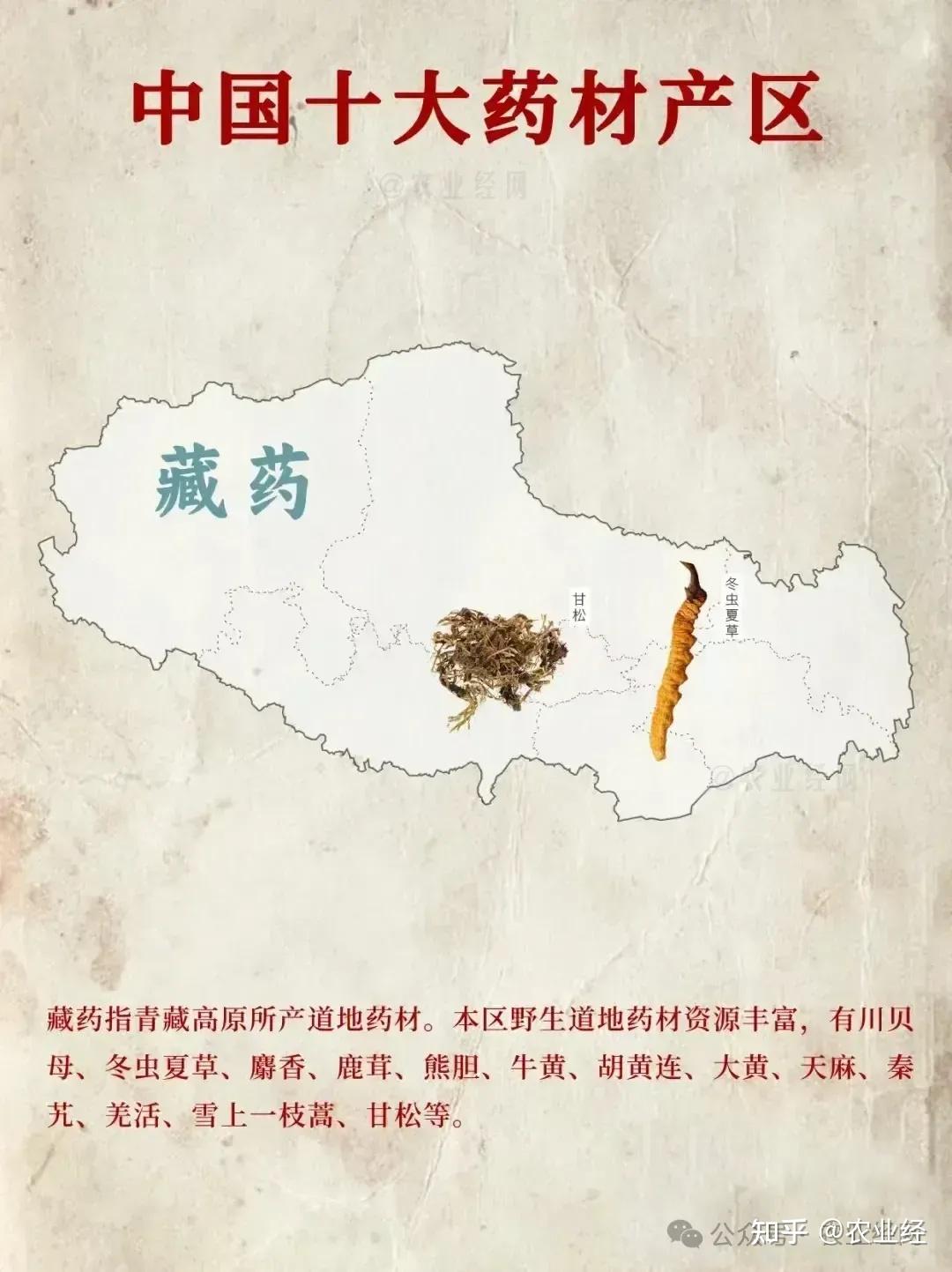 图解中国十大药材产区附「465种中药材产新时间表」值得收藏