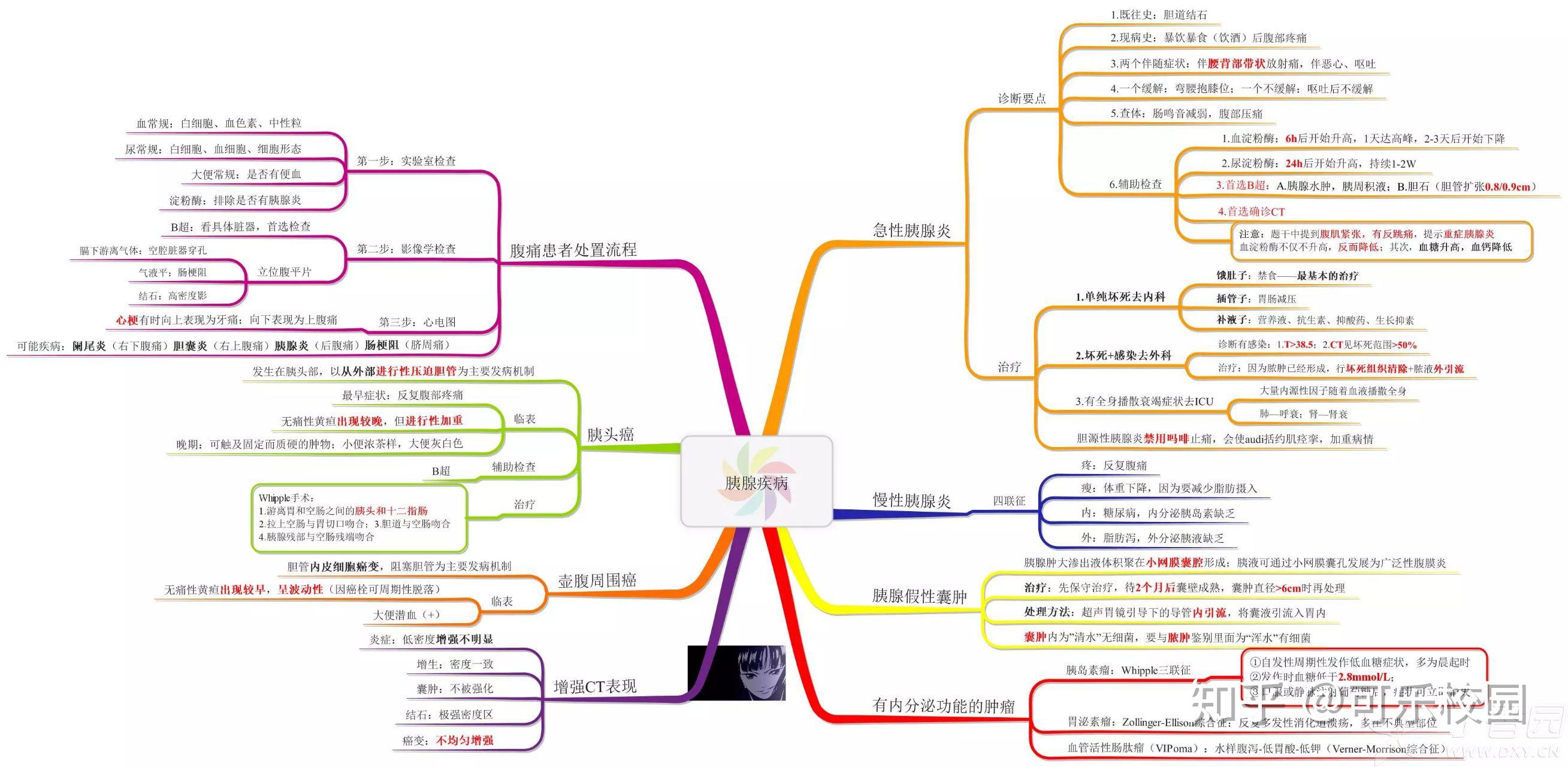 外科学思维导图