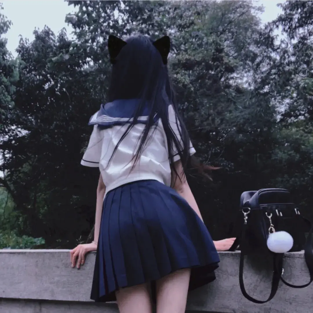 女生头像少女心爆棚的软妹头像jk系列