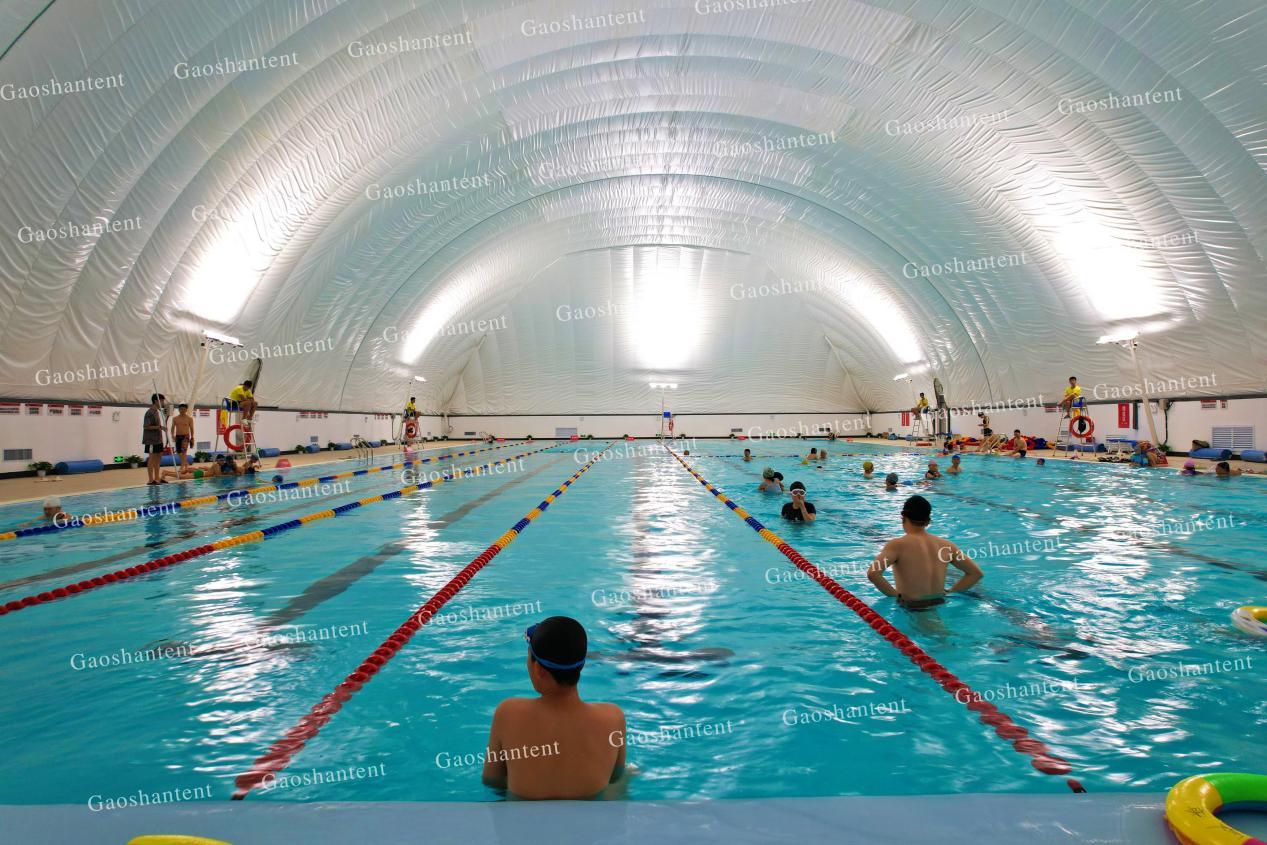 来气膜游泳馆,一起"多巴胺" - 知乎