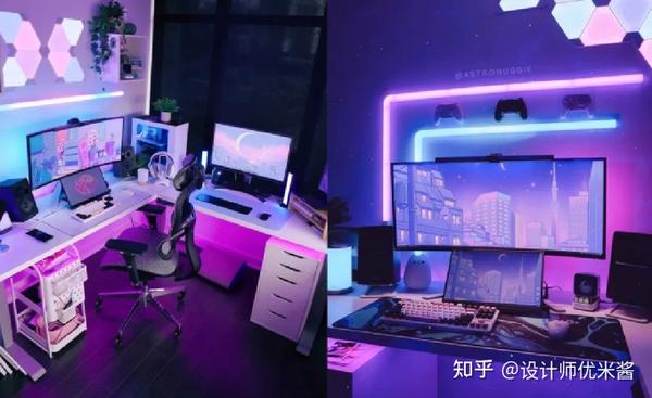 电竞房设计解锁成年人的快乐，你想要一间这样的电竞房吗？ 知乎 