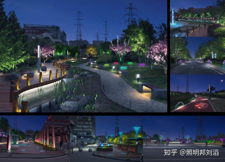 PS亮化效果图教程：LED户外景观照明灯光设计之思路篇 - 知乎