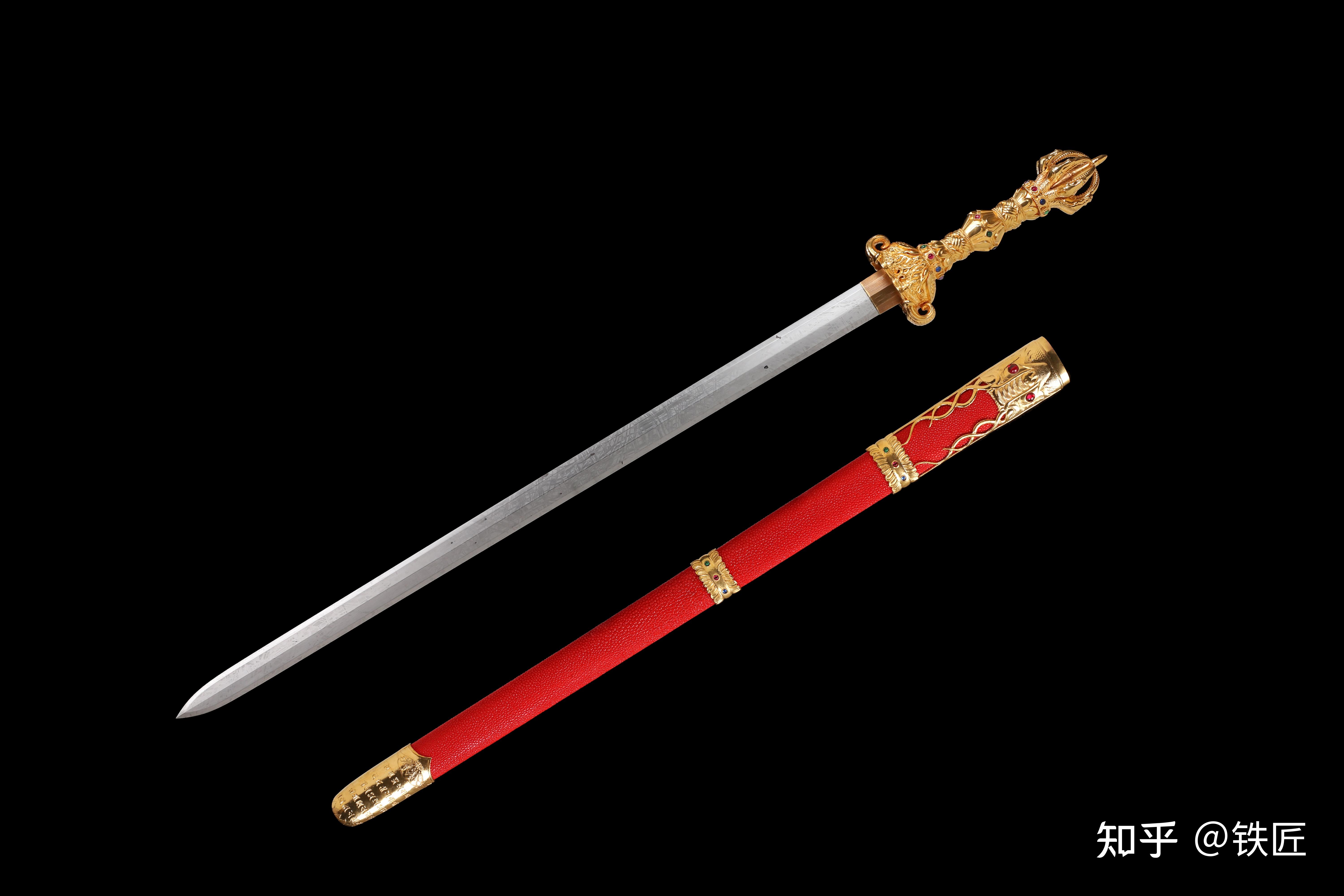 一柄佛教题材的宝剑金刚伏魔剑