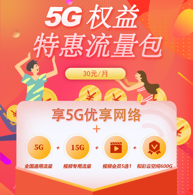 現在2021年移動有什麼好的價格划算的5g流量套餐