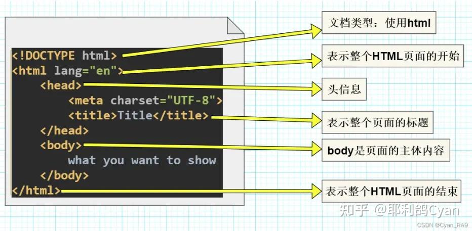 HTML 常见标签汇总,讲解及演示 - 知乎