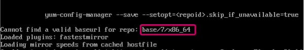 Cannot find a valid baseurl for repo base 7 x86 64 centos 7 как исправить