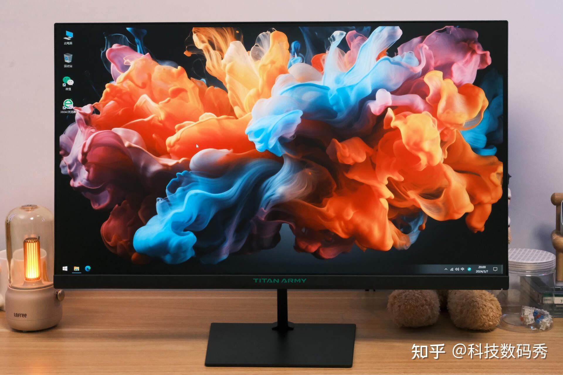 大品牌小钢炮180hz高刷硬件低蓝光泰坦军团p25h2gc显示器测评