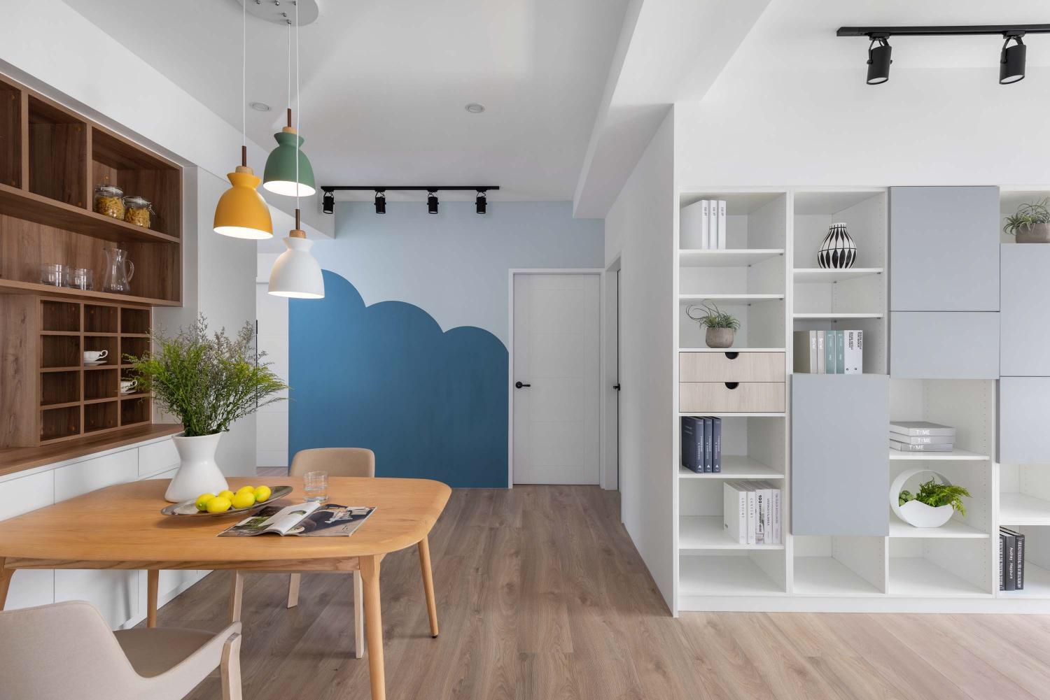 成都二居室小户型装修知性真的很有家的感觉