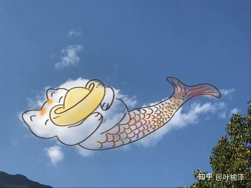 周周鱼描绘出斑斓梦幻的大理云