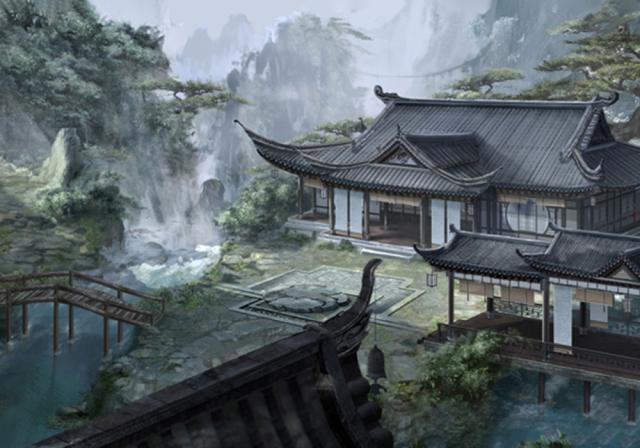 魔道祖师场景图姑苏图片